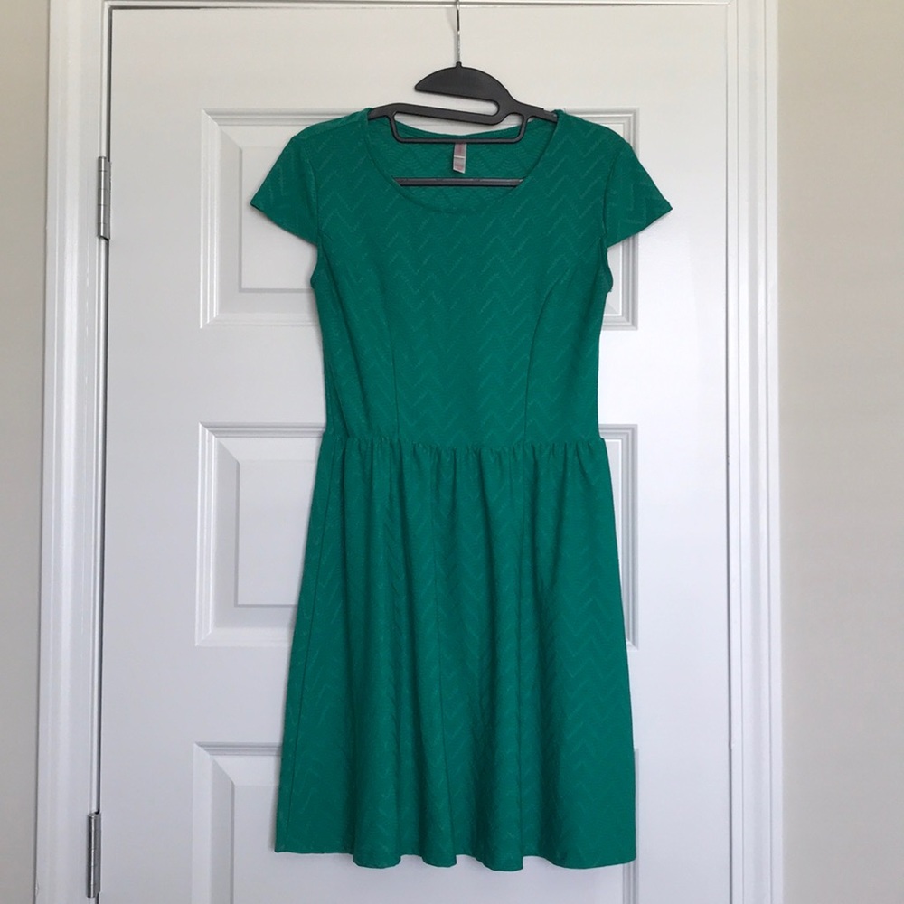 Comfy and cute green dress